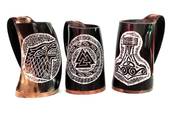 Viking Horn Mug Tankard