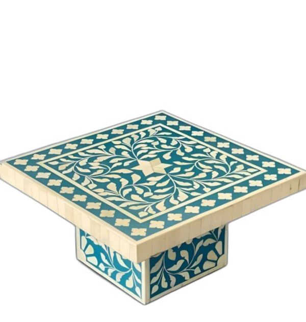 Bone Inlay Cake Stand