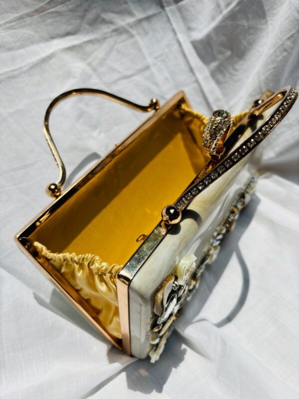 MOP Resin Bridal Clutch