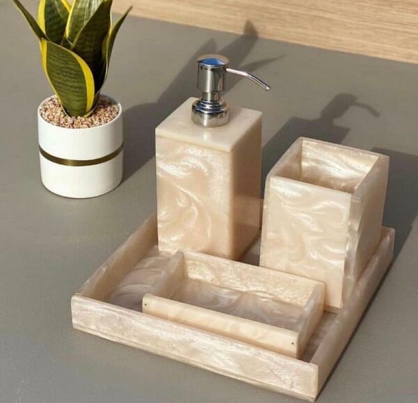 Resin Bathroom Set